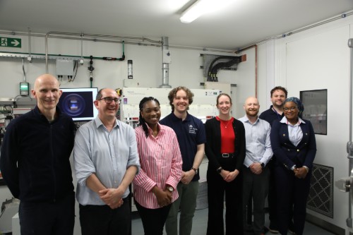 Diamond battery research team